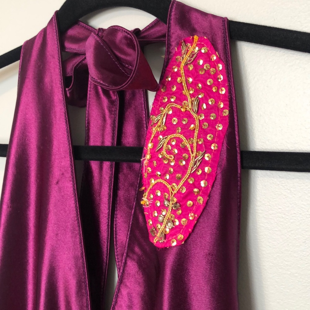 EUC BOUTIQUE KARMA HALTER APPLIQUÉ - Picture 1 of 4